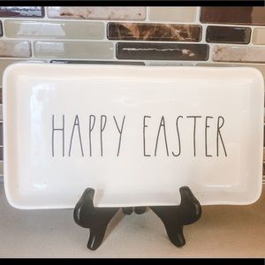Rae Dunn Easter platter from Artisan collection